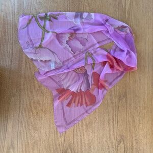 SILK CHIFFON DESIGNER SCARF